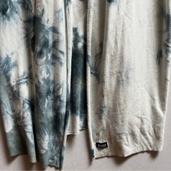 DAUB Kimono Sleeve Bamboo Cotton Robe Tie-Dye Cardigan Sz One Size - Picture 8 of 11